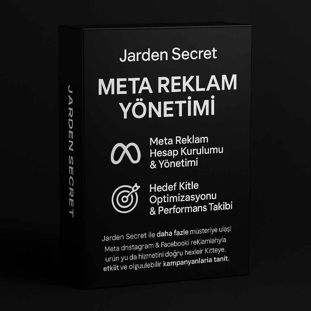 Jarden Secret - Meta Reklam Yönetimi Paketi
