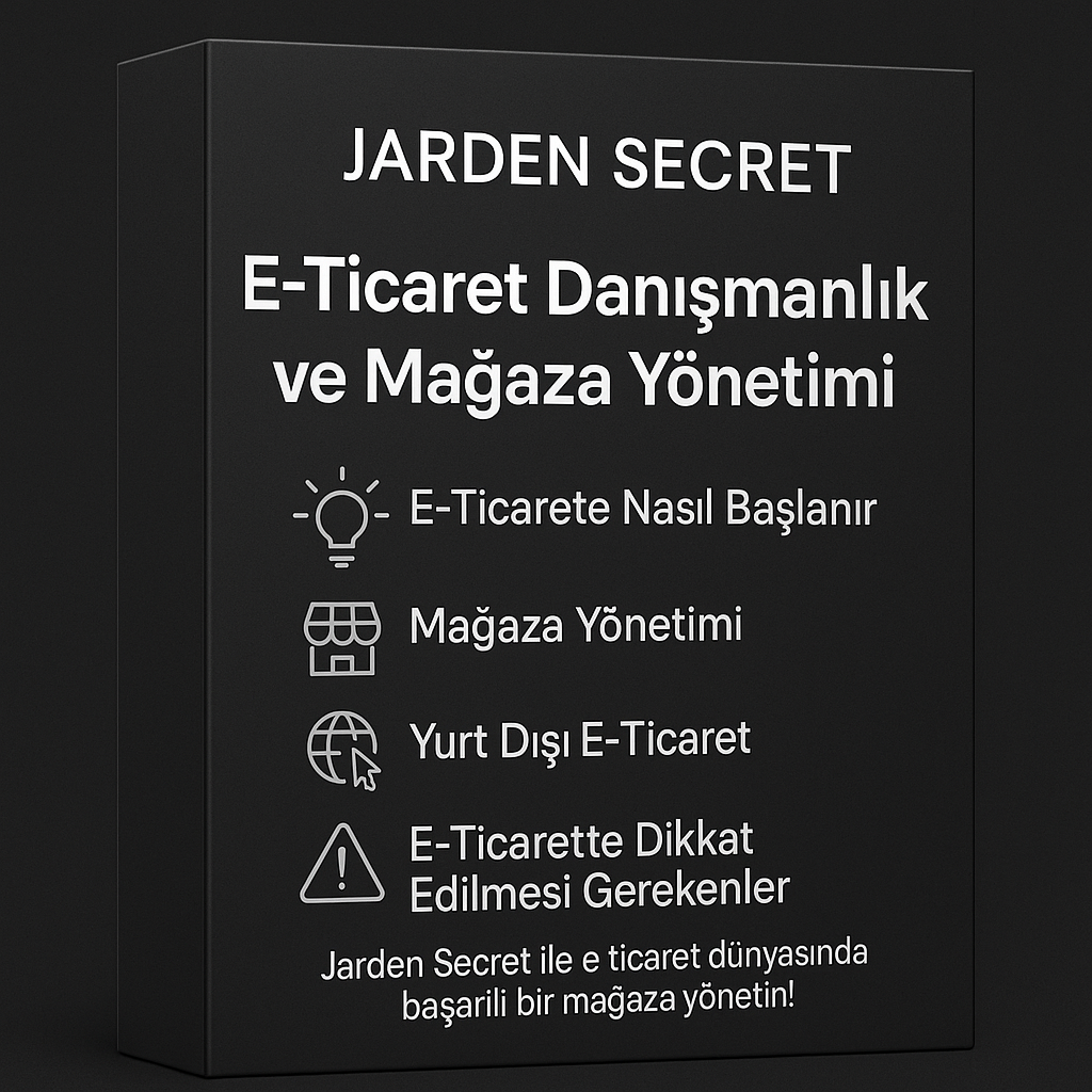Jarden Secret E-Ticaret Danışmanlık ve Mağaza Yönetimi