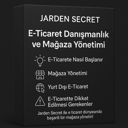 Jarden Secret E-Ticaret Danışmanlık ve Mağaza Yönetimi