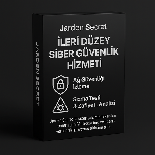 Jarden Secret - İleri Düzey Siber Güvenlik Hizmeti Paketi/Yıllık Paket