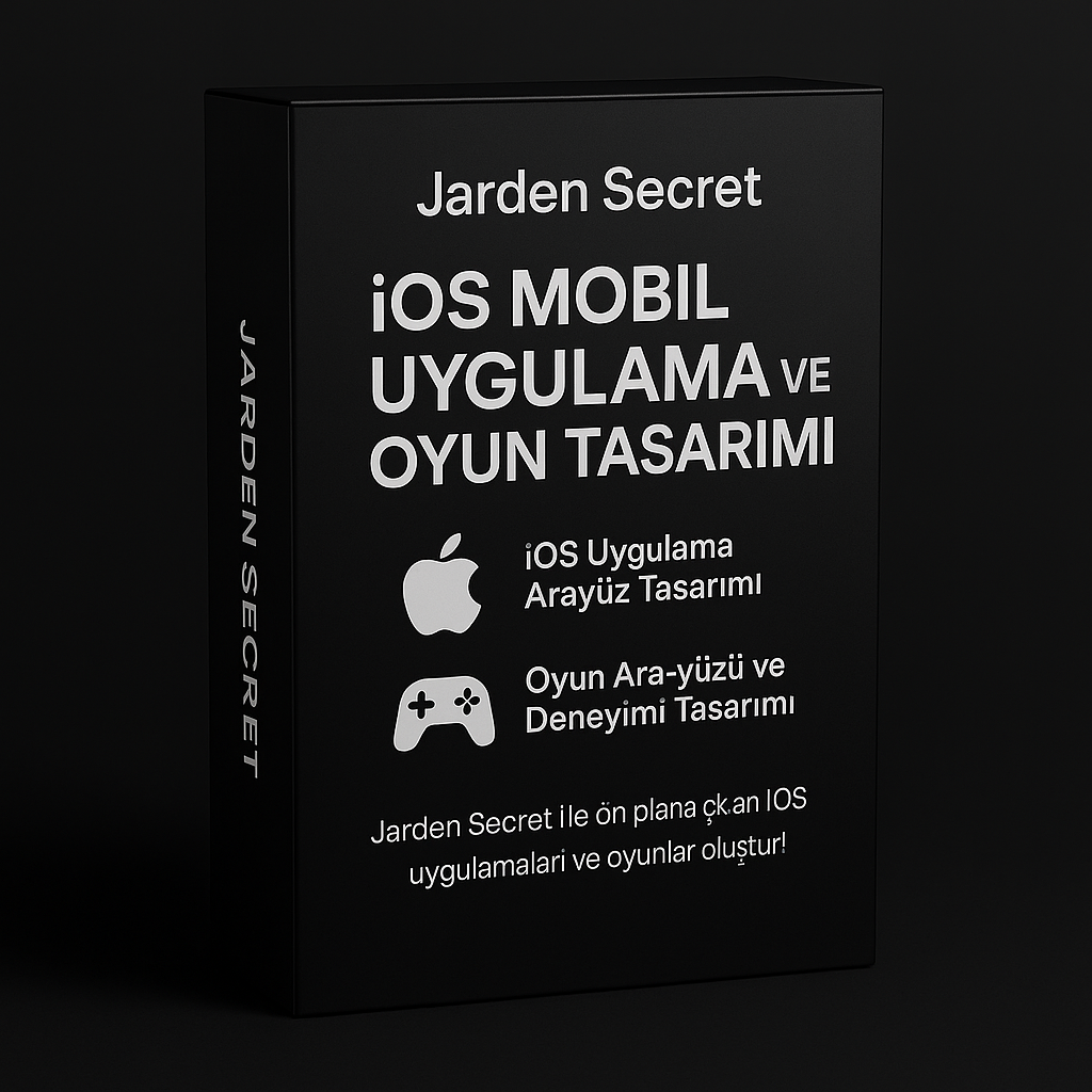 Jarden Secret - iOS Mobil Uygulama ve Oyun Tasarımı Paketi